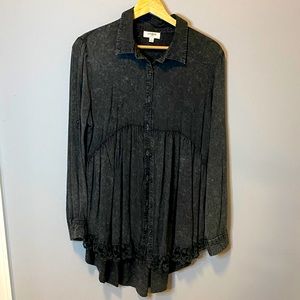 Umgee Button Down Tunic Top